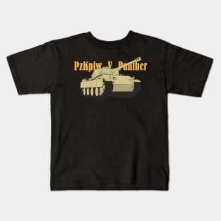 German medium tank PzKpfw V Panther Kids T-Shirt